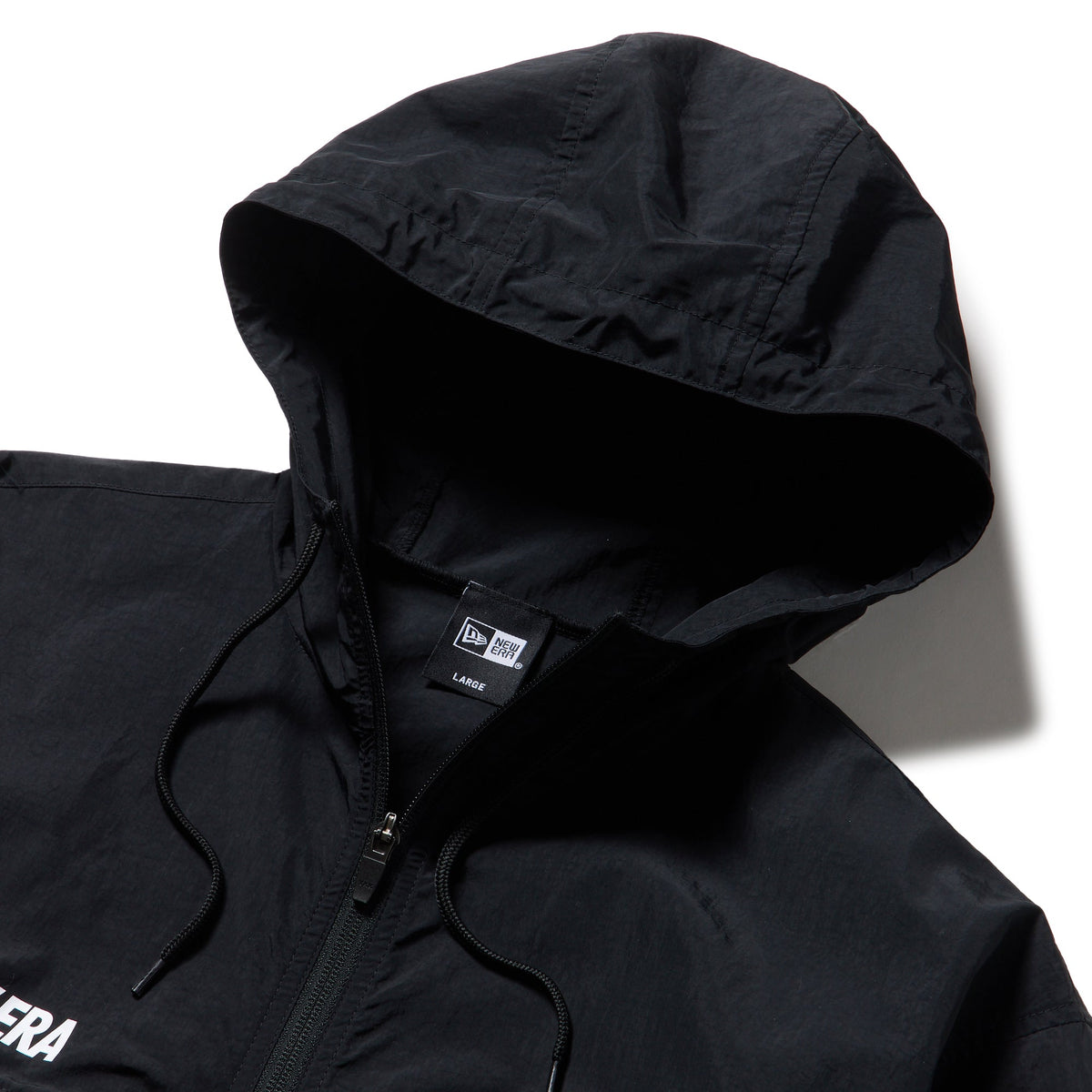 ナイロン ウーブン トラックジャケット NEW ERA ブラック 