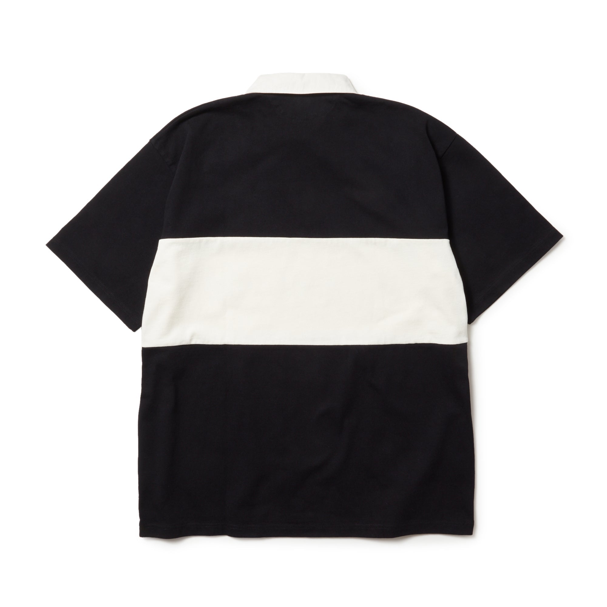 半袖 オーバーサイズド ラグビーシャツ NEW ERA 1920 ブラック