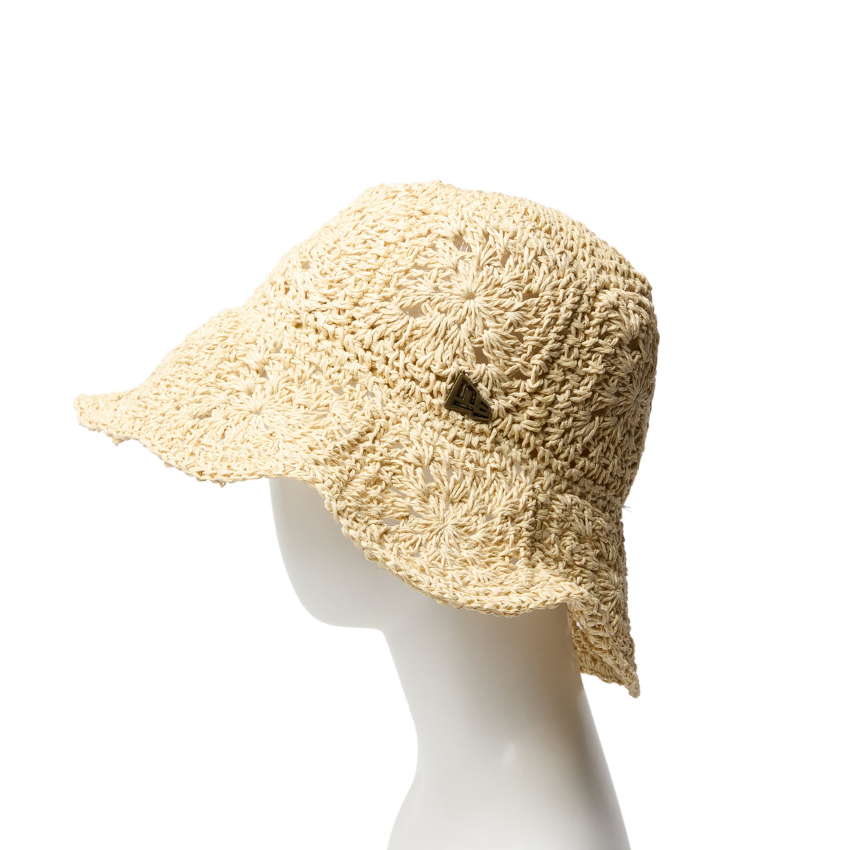 アドベンチャー ワイドブリム Paper Crochet Hat ライトベージュ アドベンチャー ワイドブリム Paper Crochet Hat ライトベージュ