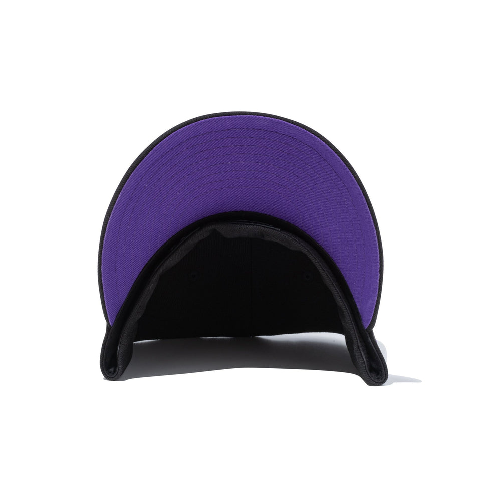 PC 59FIFTY Color Variation クラシックロゴ ブラック × パープル - 14909272-700 | NEW ERA ニューエラ公式オンラインストア