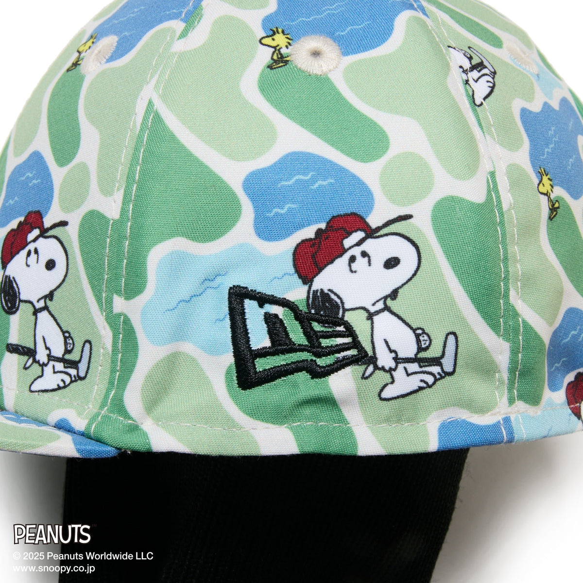ヘッドカバー PEANUTS ピーナッツ グリーンカモ | ゴルフ | ニューエラ 