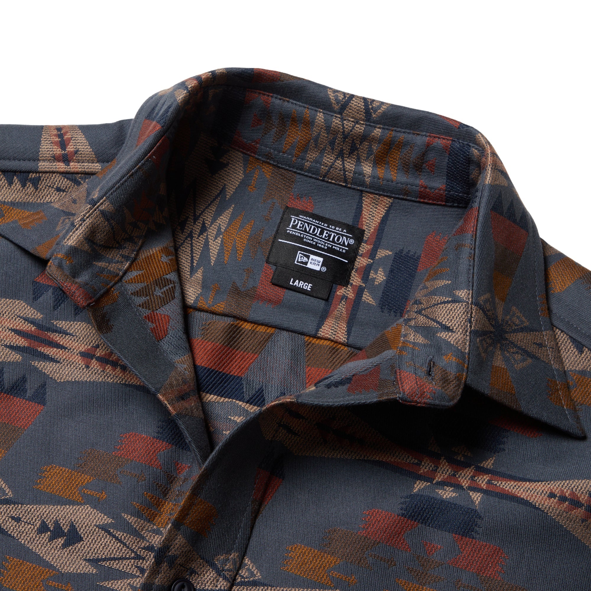 長袖 オーバーサイズド シャツ Pendleton ペンドルトン ネイビー
