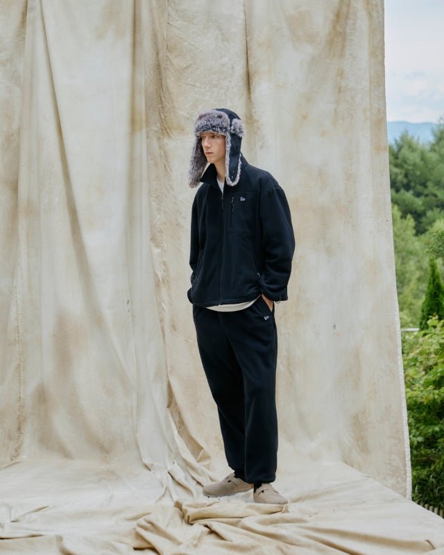 Polartec フリースジャケット BLACK LABEL FW24 ブラック | ニューエラ