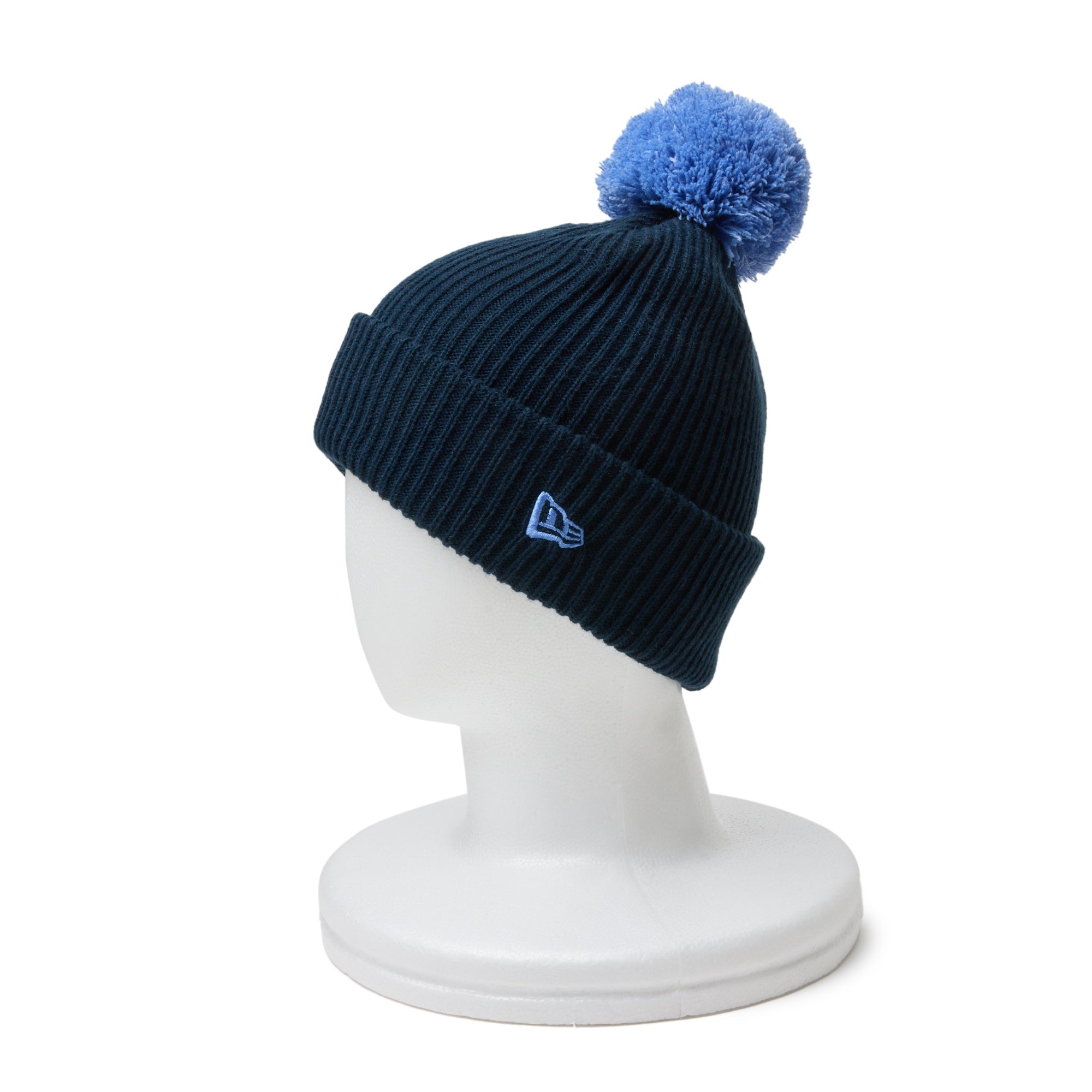 ポンポンニット Powered by GORO NAKATSUGAWA（min-nano）ネイビー