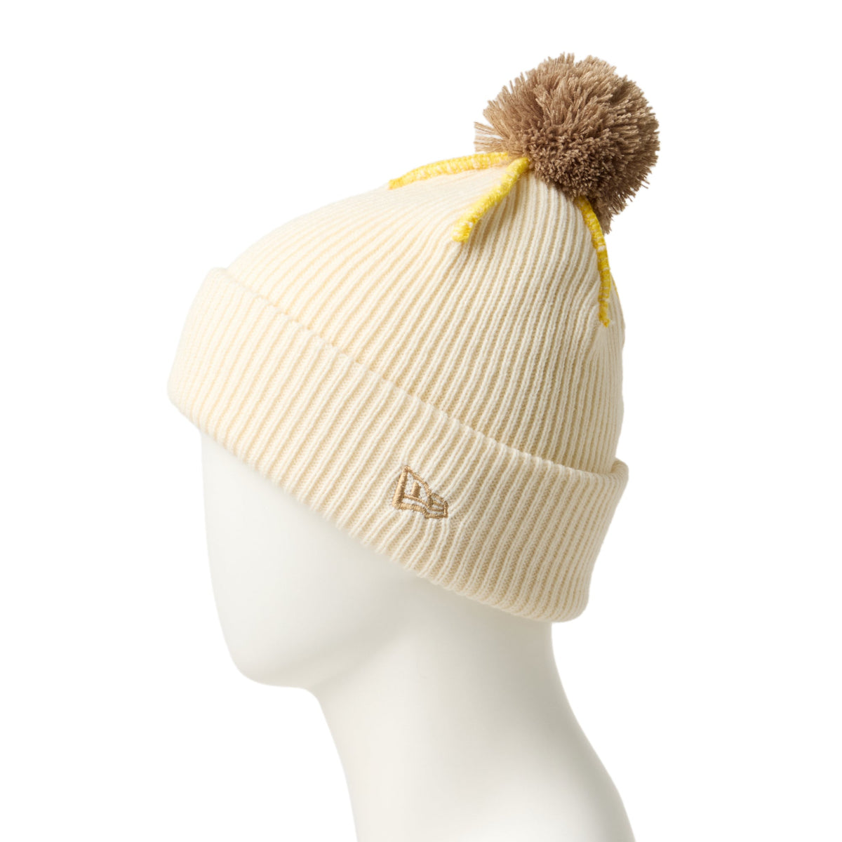 ほんや Women's バイザーニット ポンポン オフホワイト | ゴルフ