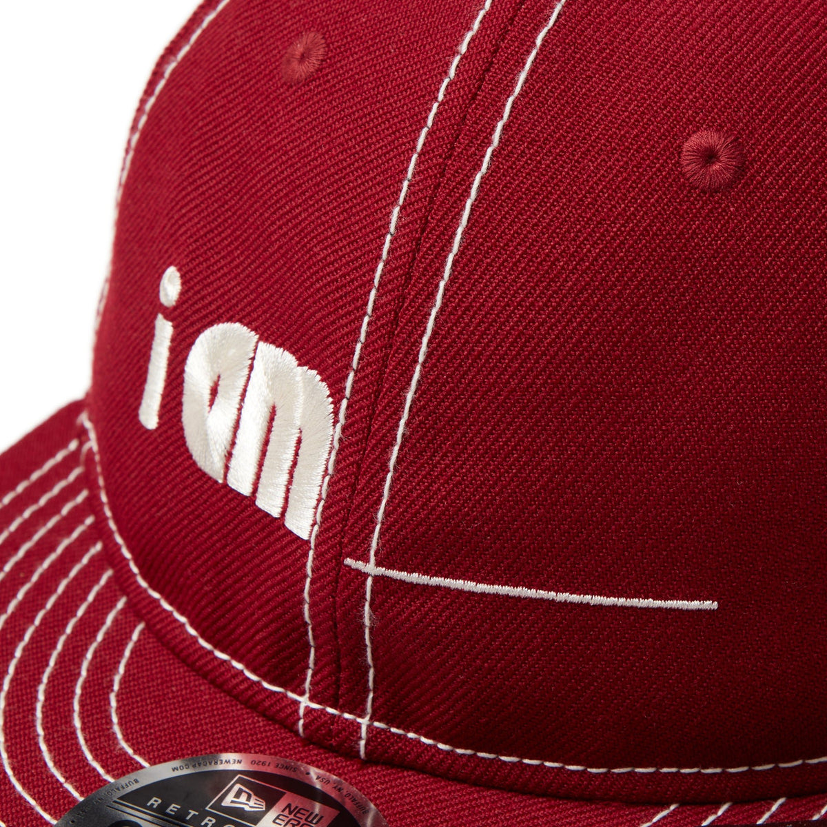 RC 9FIFTY フラットバイザー MIYUKI ARIHARA i am ウール カーディナル 