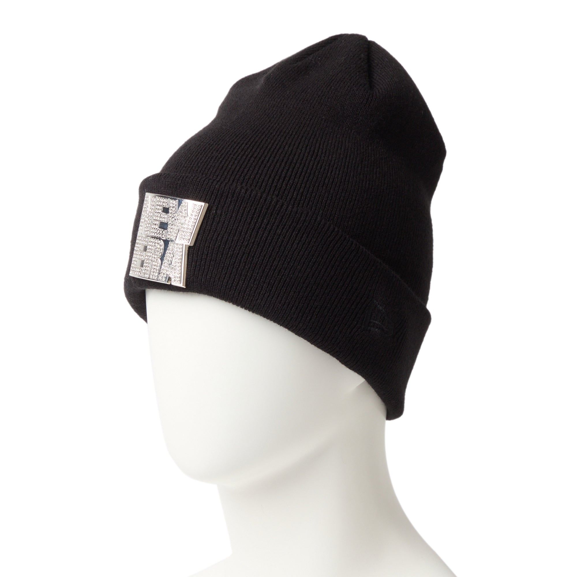 HARDIES ロゴ入り 黒ニット帽 ラインストーン NEW ERA（ニューエラ） ニット帽 MLB ラインストーン : ONSPOTZ Yahoo