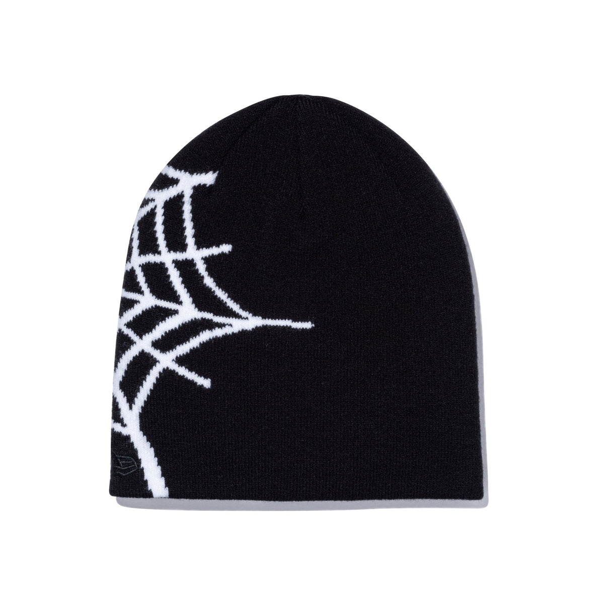 ベーシック ビーニー グラフィック Spiderweb ブラック/ホワイト