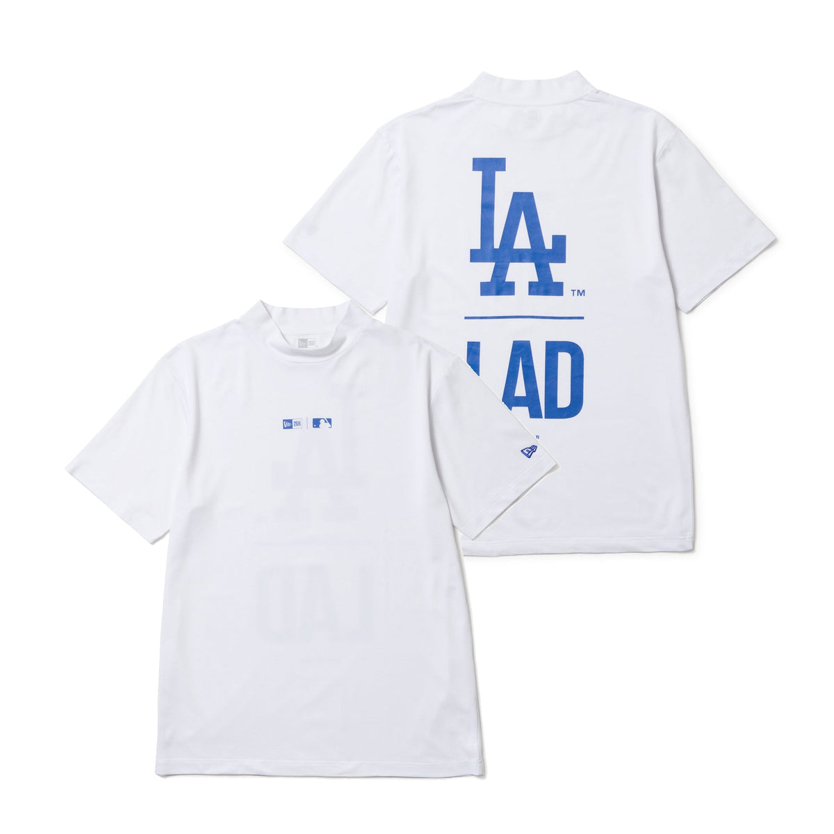 【ニューエラ】ロサンゼルス・ドジャース 半袖Tシャツ LAロゴ NEW ERA ニューエラ Tシャツ 半袖 LA ドジャース ロゴ クルー