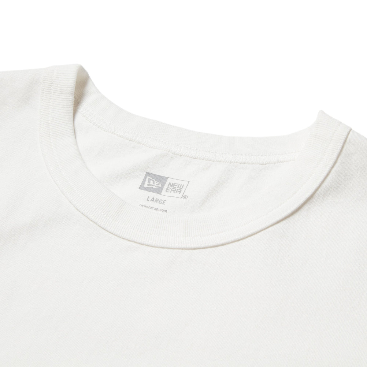 半袖 ウォッシュド コットン Tシャツ ボックスロゴ オフホワイト