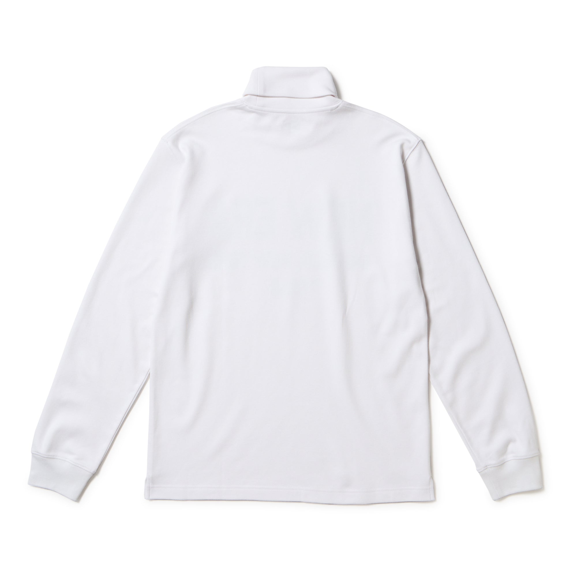 長袖 タートルネック ウォーム Tシャツ オフホワイト | ゴルフ
