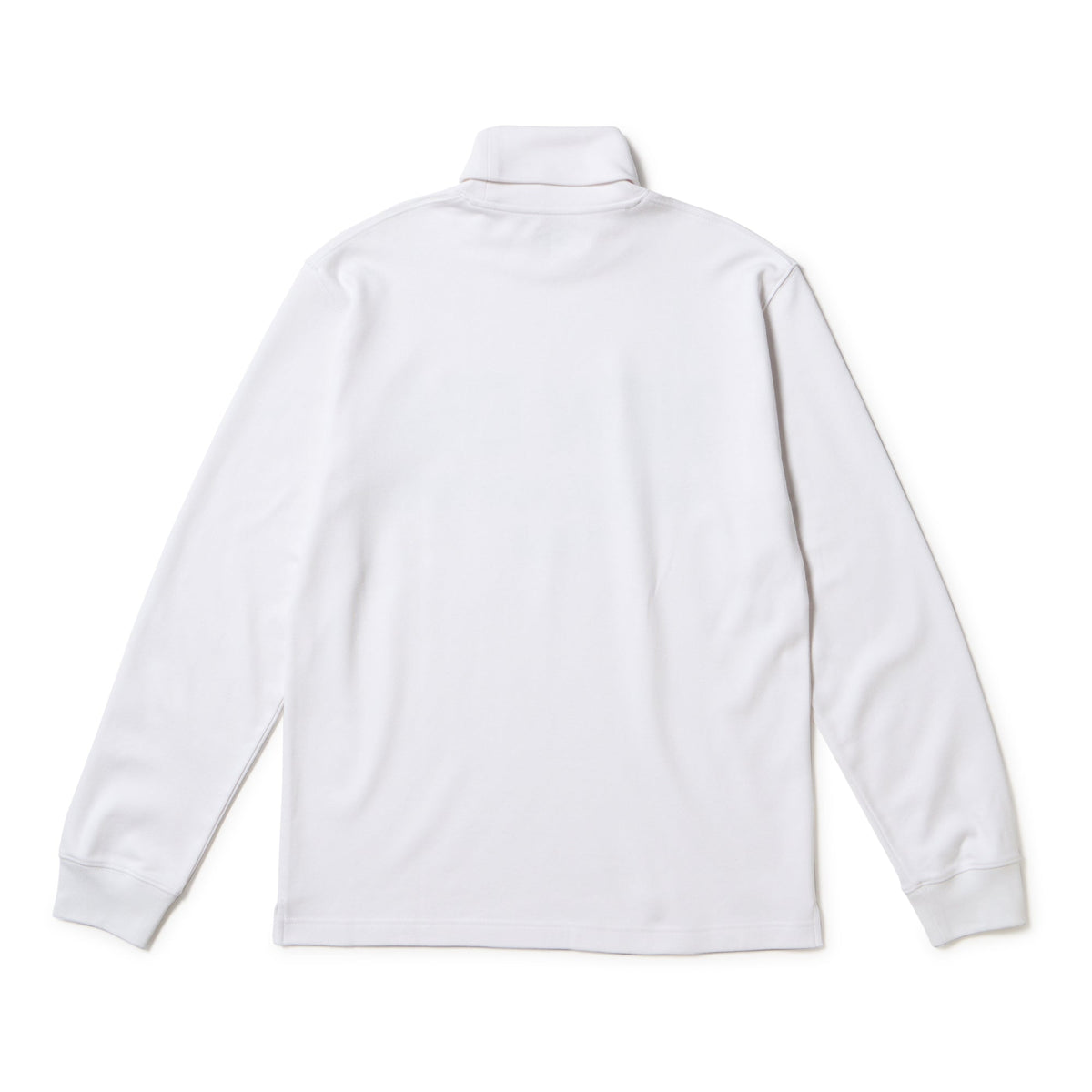 長袖 タートルネック ウォーム Tシャツ オフホワイト | ゴルフ