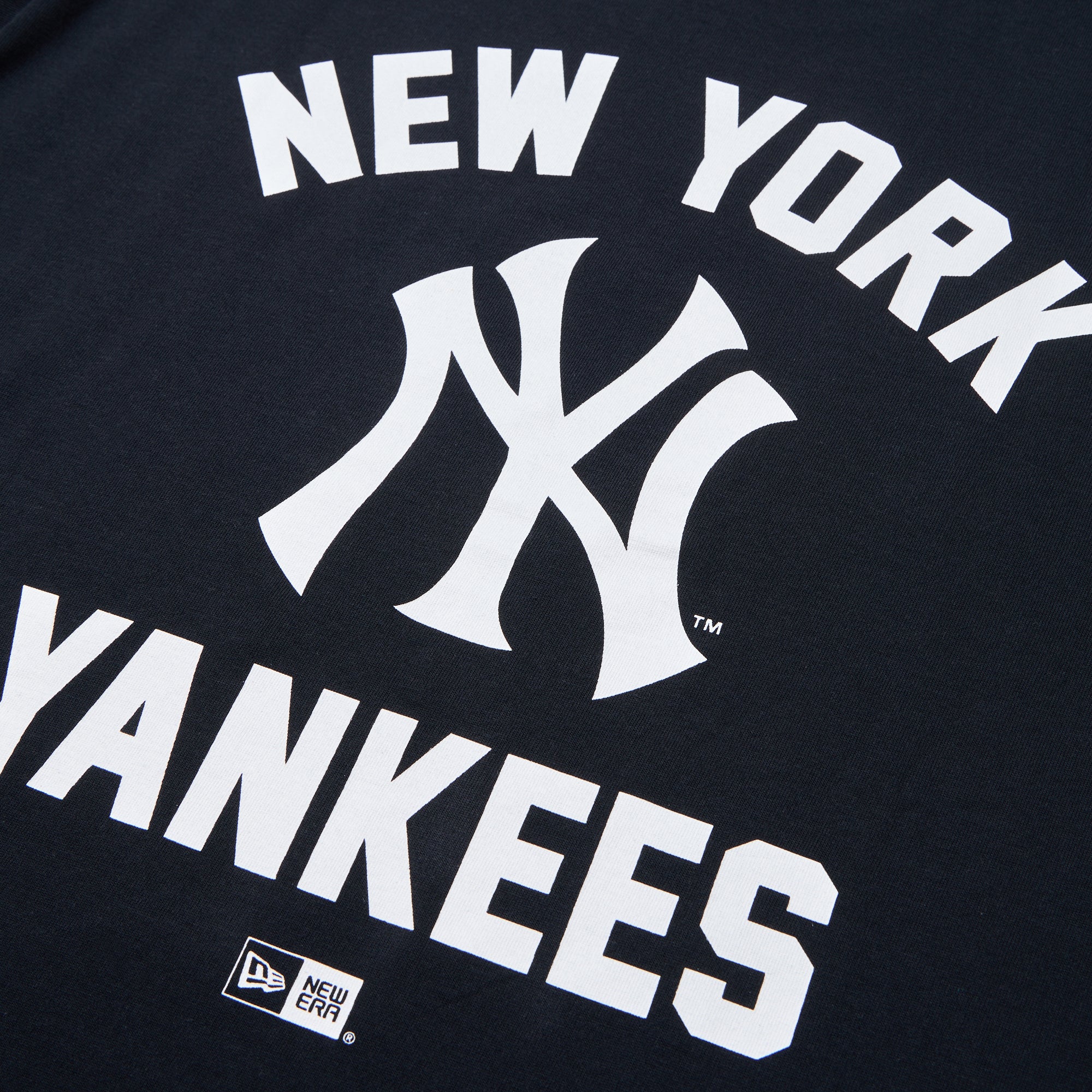 長袖 コットン Tシャツ ニューヨーク・ヤンキース ネイビー レギュラー
