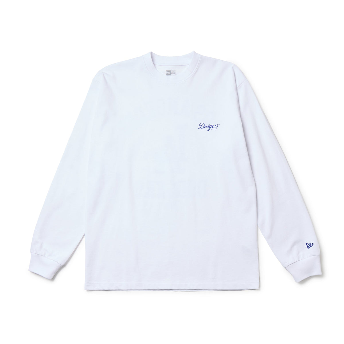 長袖 コットン Tシャツ ロサンゼルス・ドジャース ホワイト