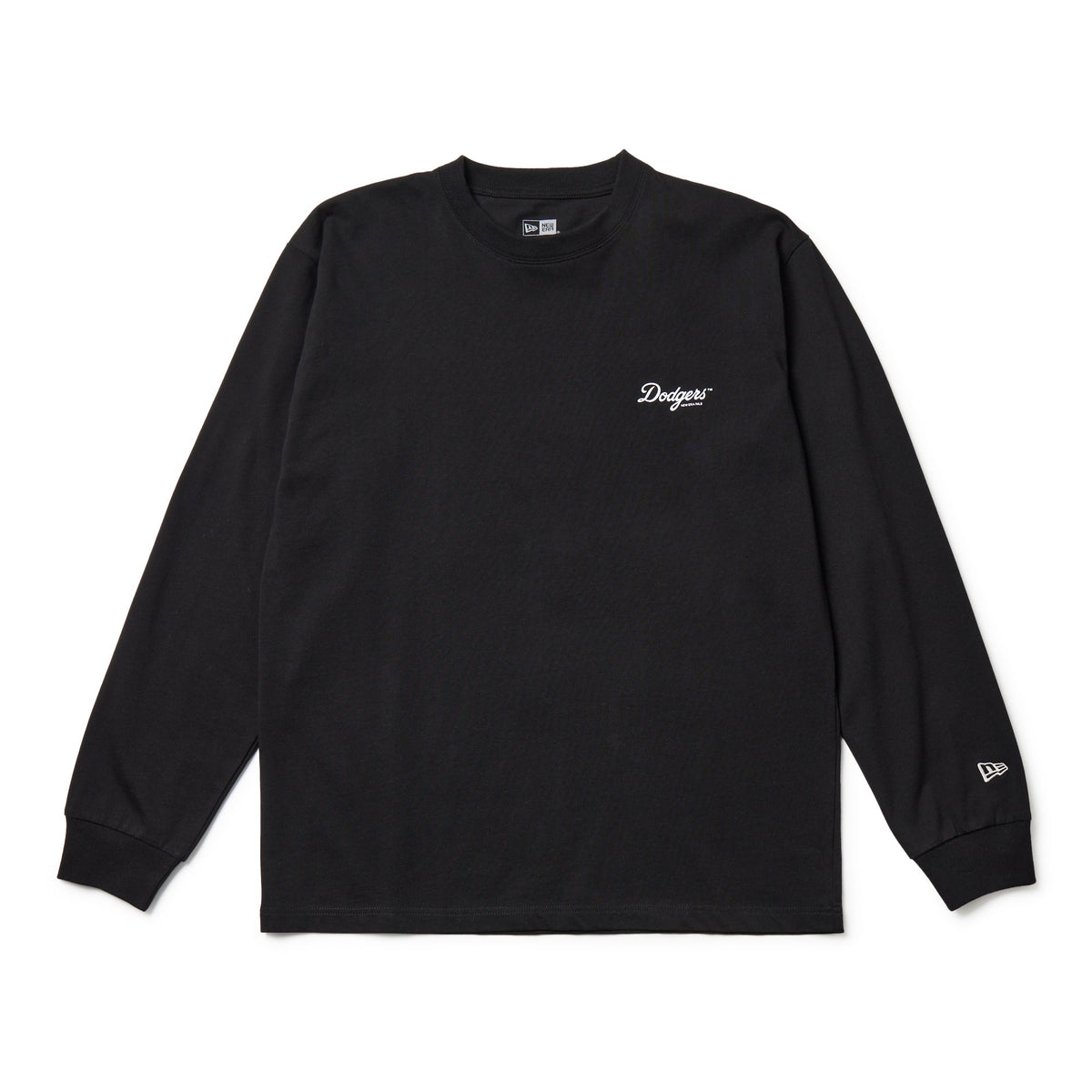 長袖 コットン Tシャツ ロサンゼルス・ドジャース ブラック