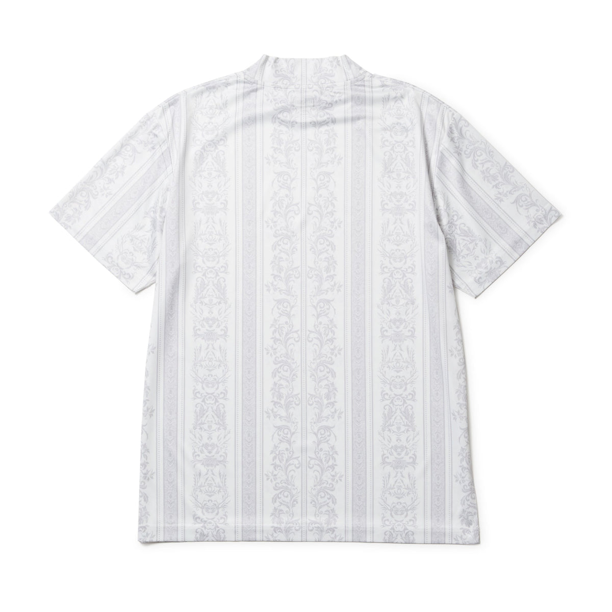 NEWERA GOLF Bandana All Over ホワイト Lサイズ 半袖 鹿の子 ミッドネック Tシャツ Bandana All Over ホワイト