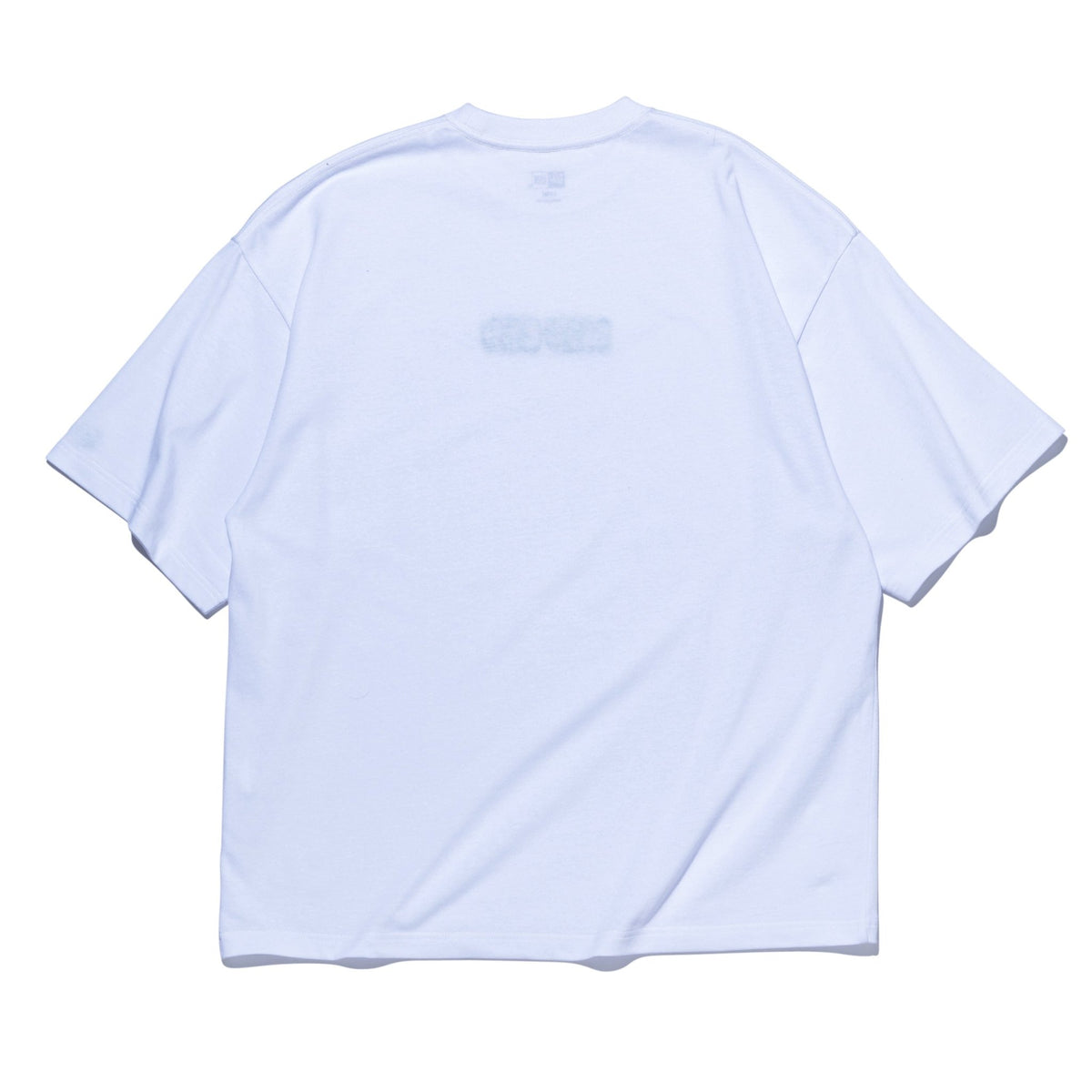 半袖 オーバーサイズド コットン Tシャツ Bubble Logo ホワイト 