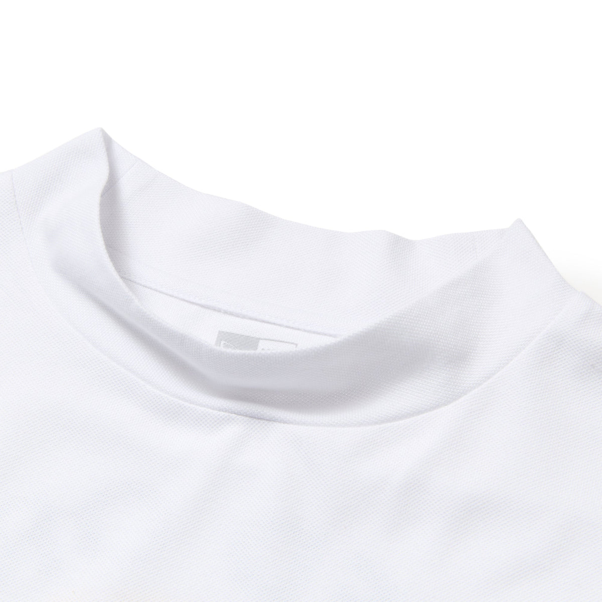半袖 ミッドネック 鹿の子 Tシャツ Circle OOTTF ホワイト