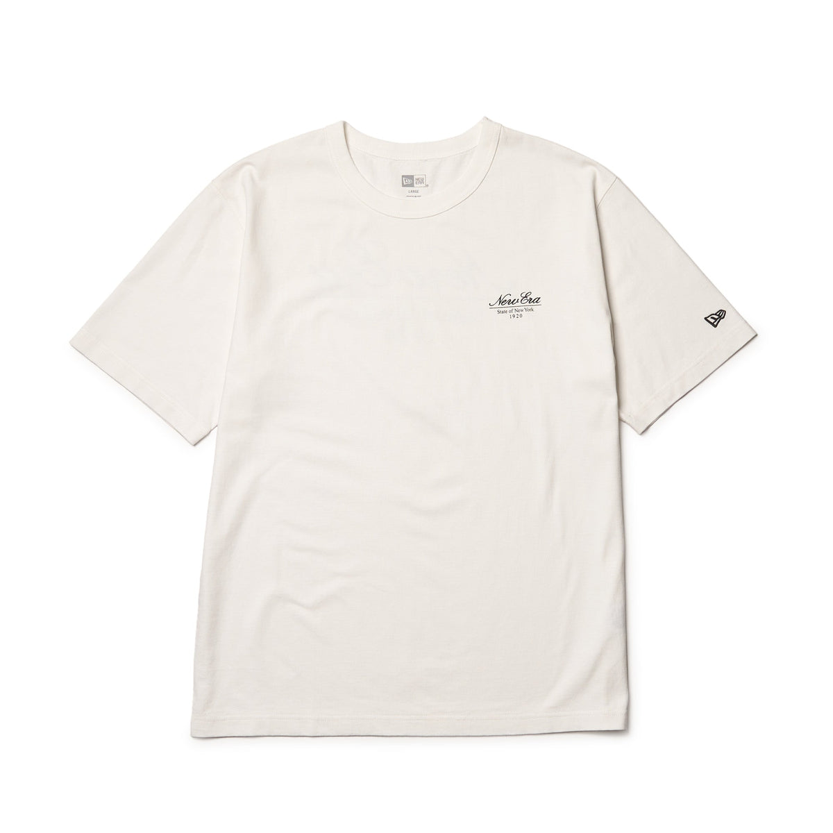 半袖 ウォッシュド コットン Tシャツ Classic Script Logo オフ