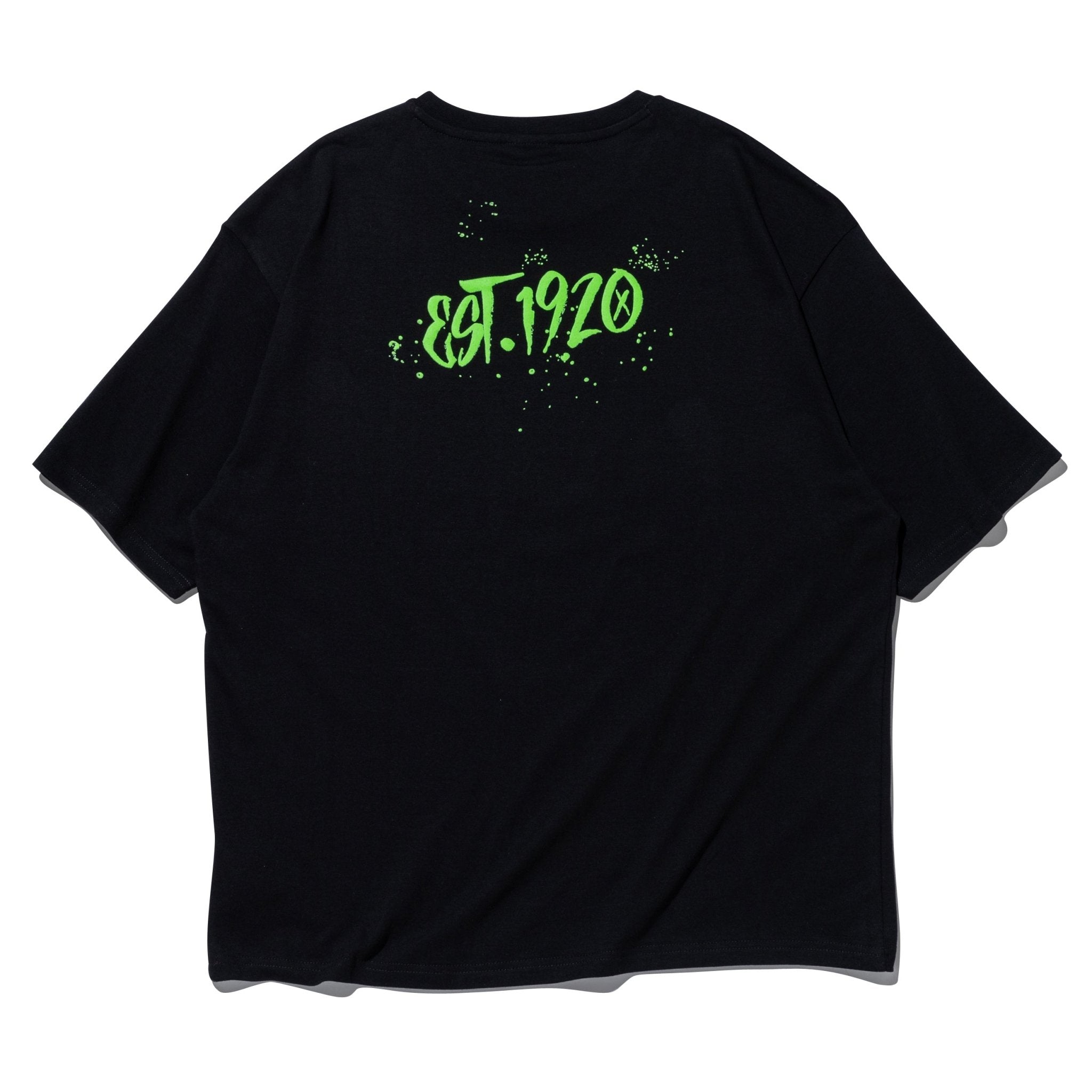 半袖 オーバーサイズド コットン Tシャツ Clown ブHalloween ラック