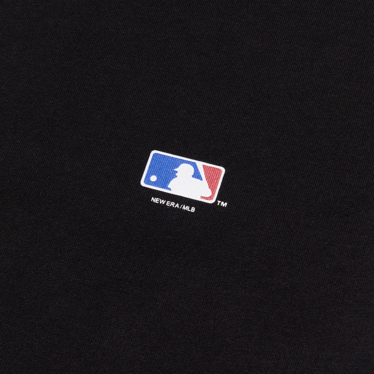 半袖 オーバーサイズド コットン Tシャツ MLBチームロゴ ブラック 