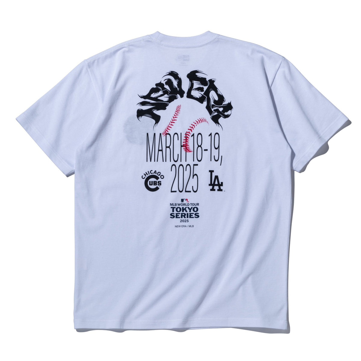 半袖 コットン Tシャツ MLB TOKYO SERIES 2025 ロサンゼルス 