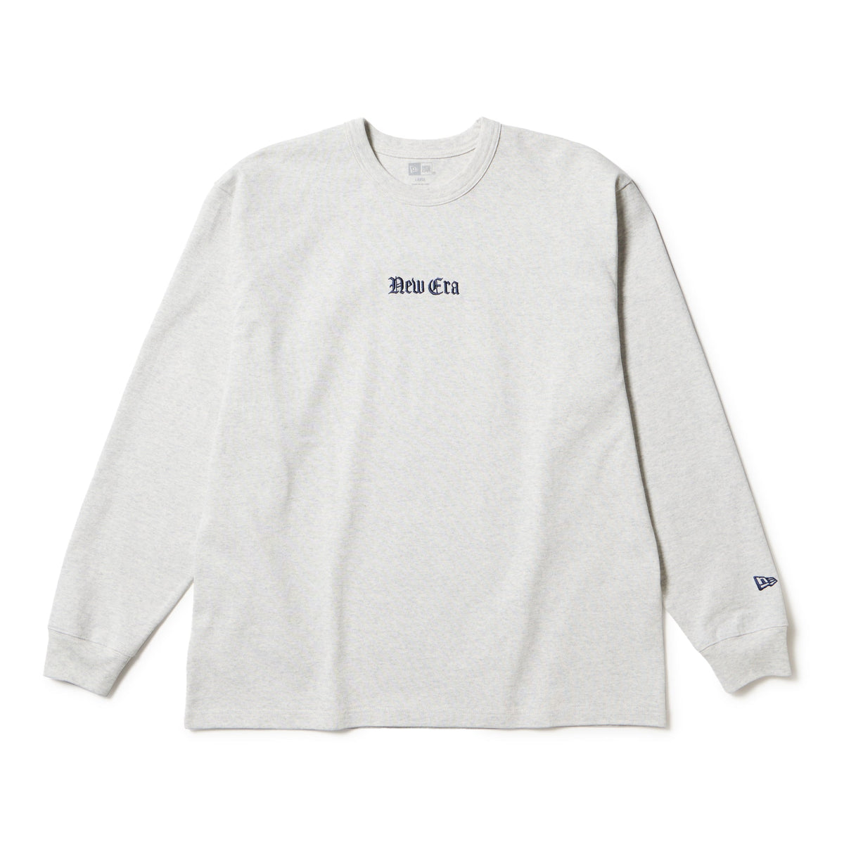 長袖 オーバーサイズド ヘビーウェイト コットン Tシャツ Old English 