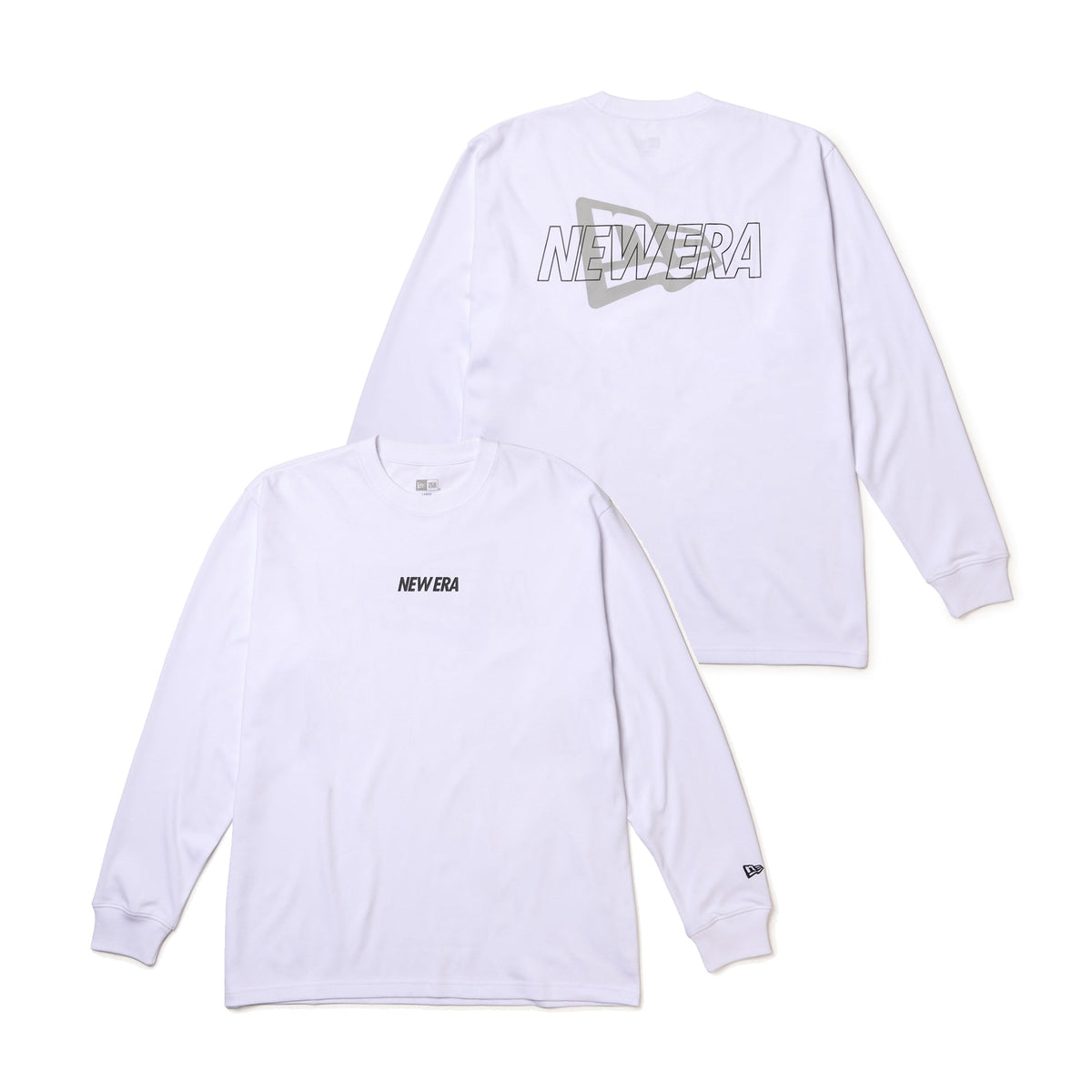 長袖 オーバーサイズド パフォーマンス Tシャツ Overlap Logo