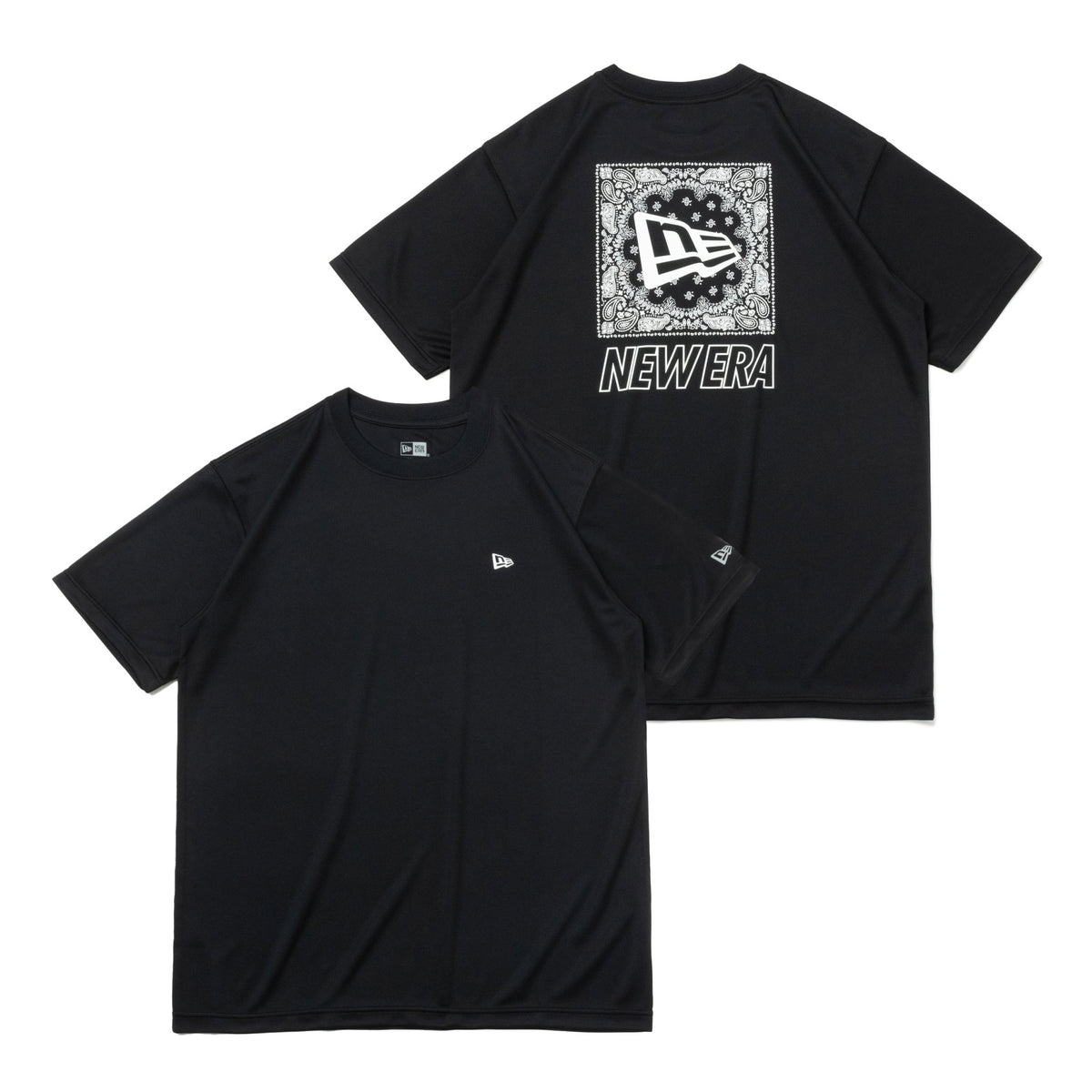 半袖 テック Tシャツ リアペイズリーロゴ ブラック 【 Performance 半袖 テック Tシャツ リアペイズリーロゴ ブラック 【 Performance
