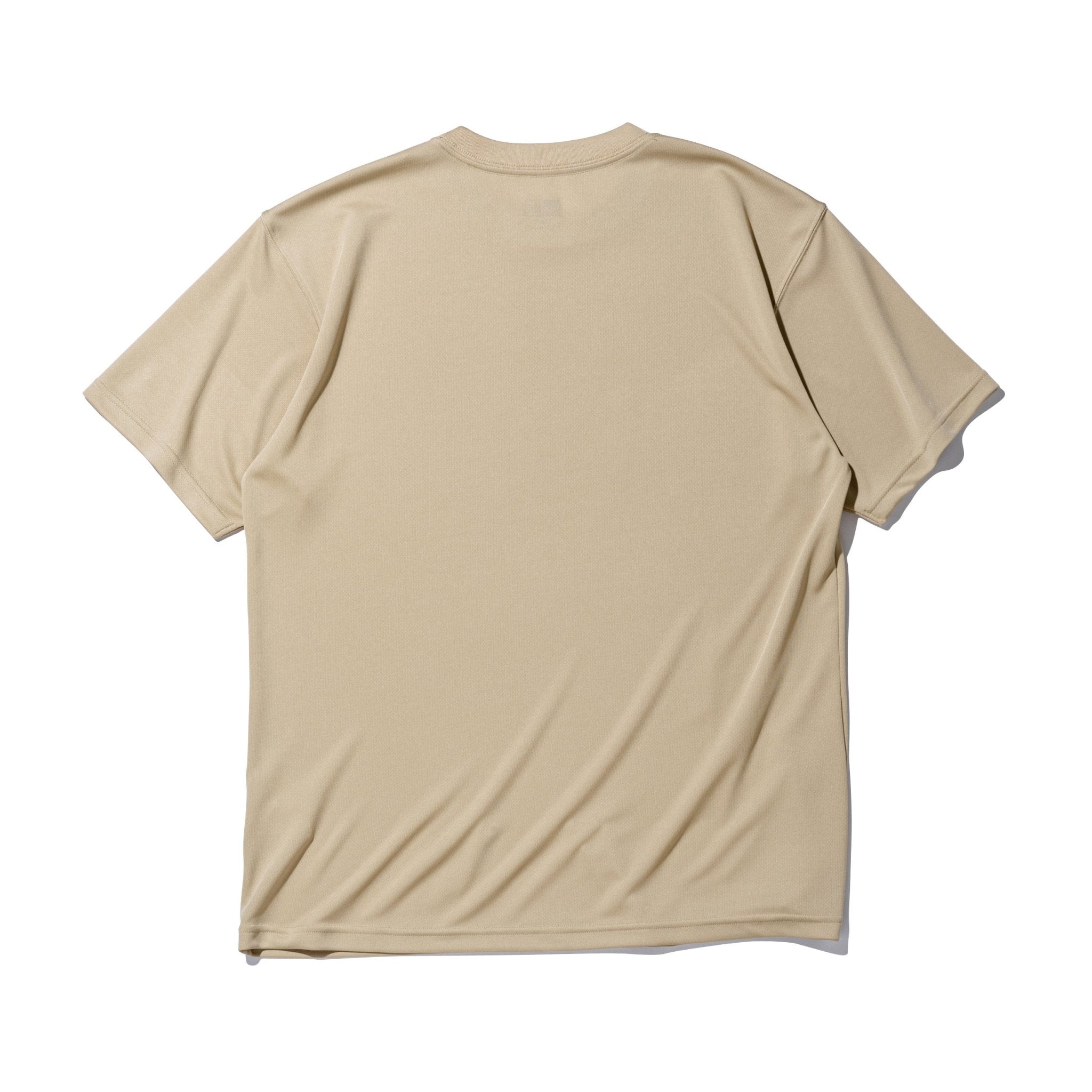 半袖 テック Tシャツ フラッグロゴ ウッドランドカモ ベージュ