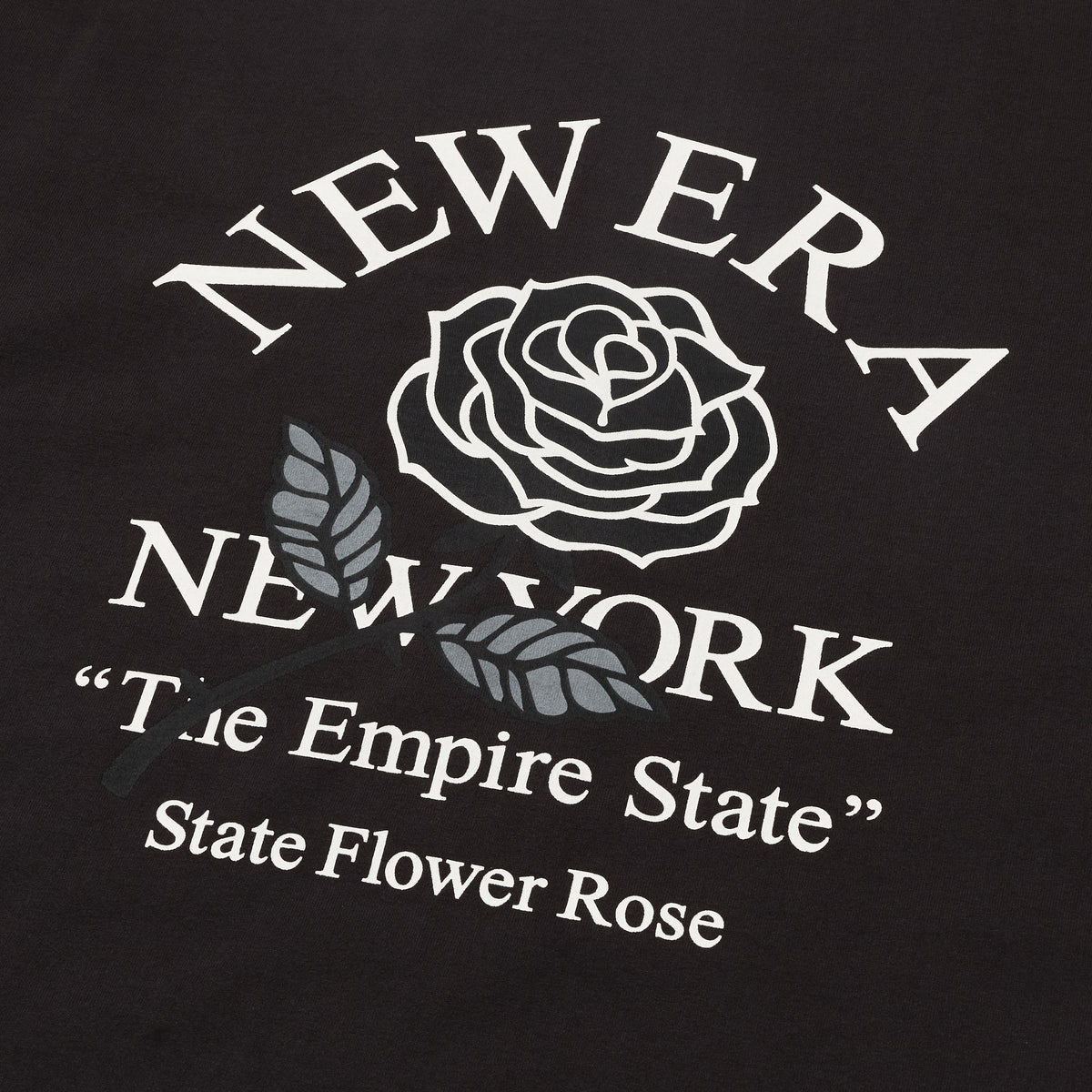 半袖 ウォッシュド コットン Tシャツ State Flower スミクロ