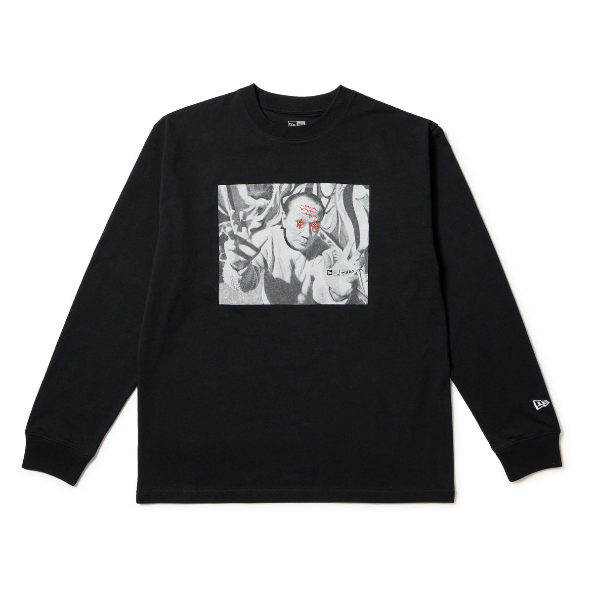 長袖 レギュラーフィット コットン Tシャツ TARO OKAMOTO 岡本