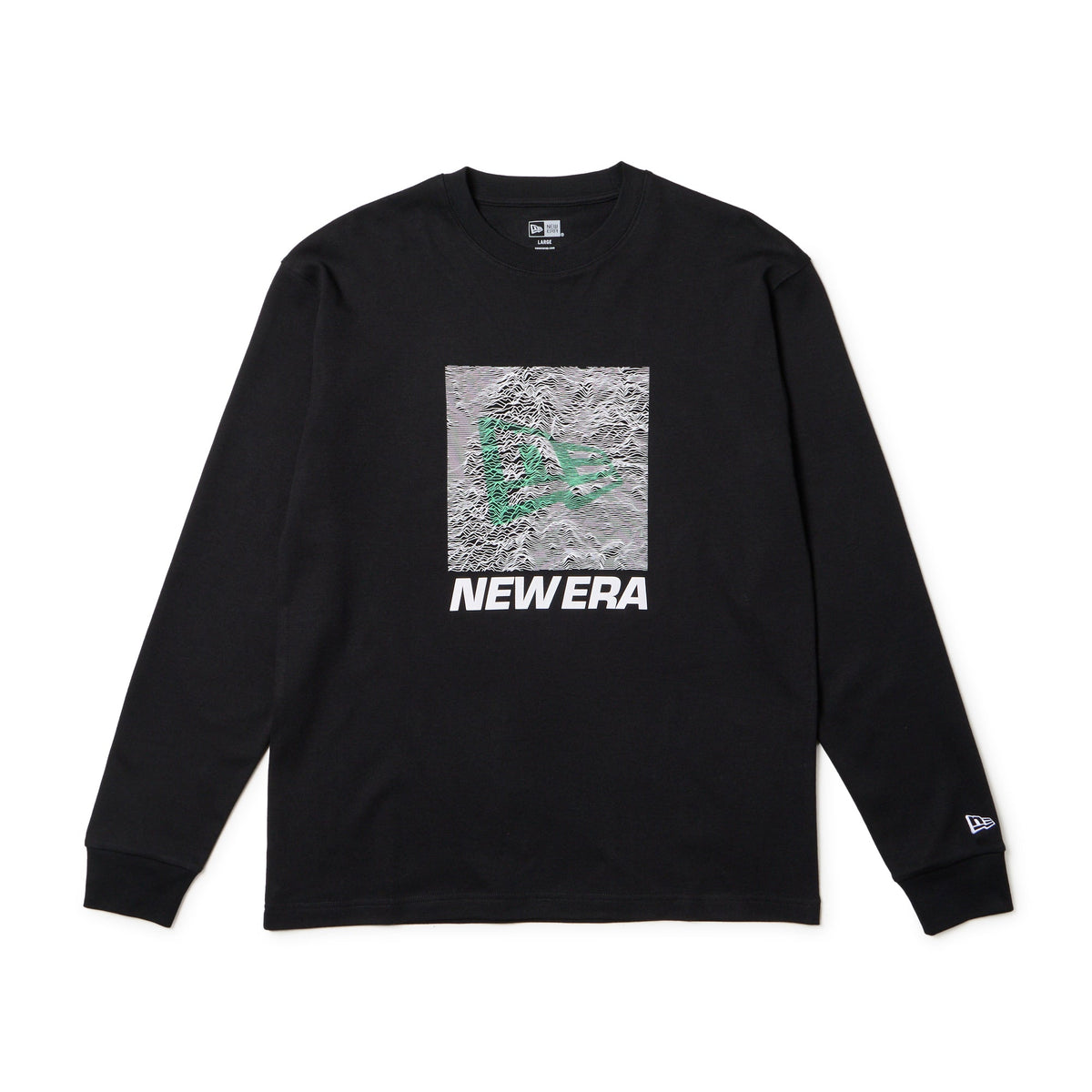 長袖 オーバーサイズド ウォーム Tシャツ Topographic Surface