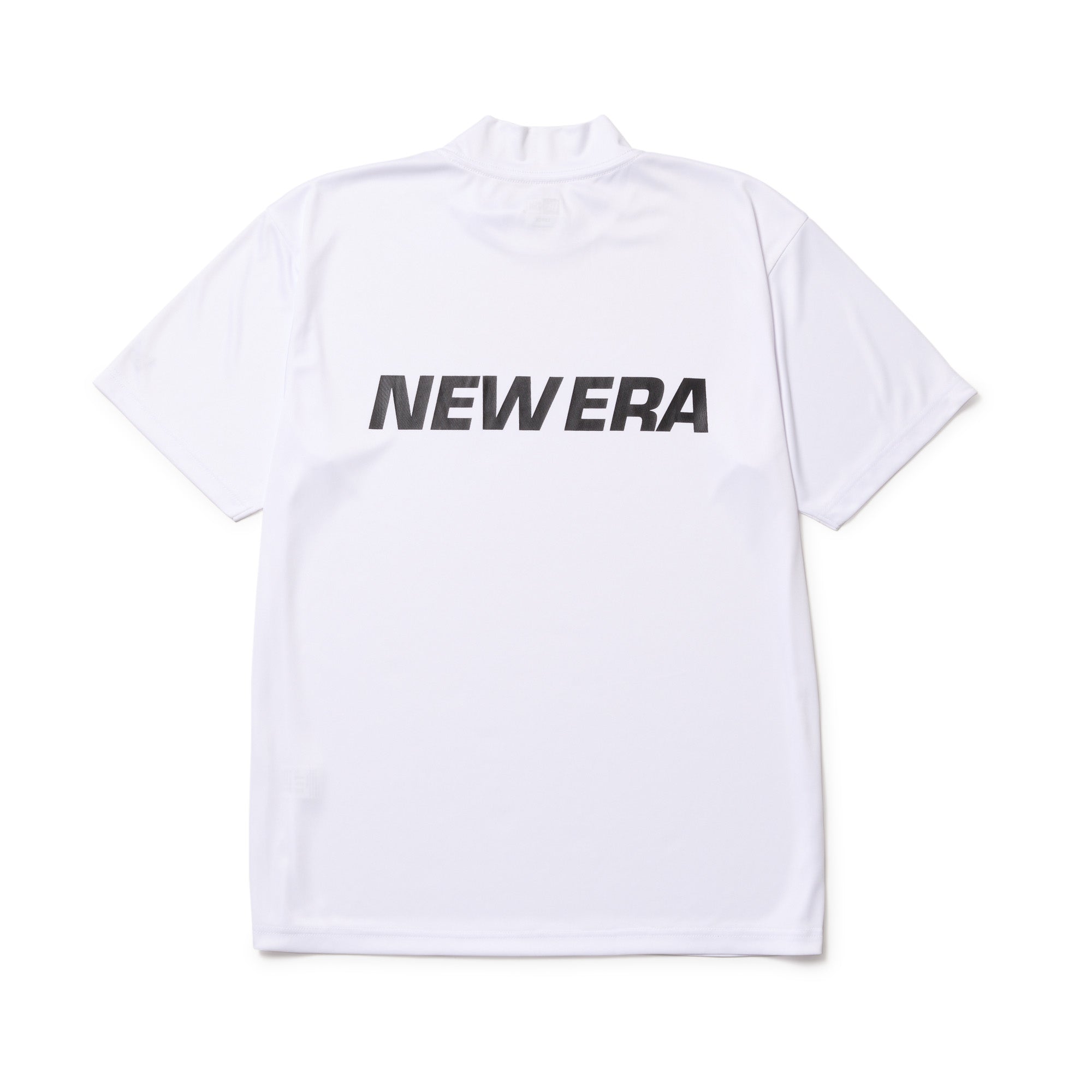 半袖 ラッシュ モックネック Tシャツ Wordmark ホワイト | アウトドア