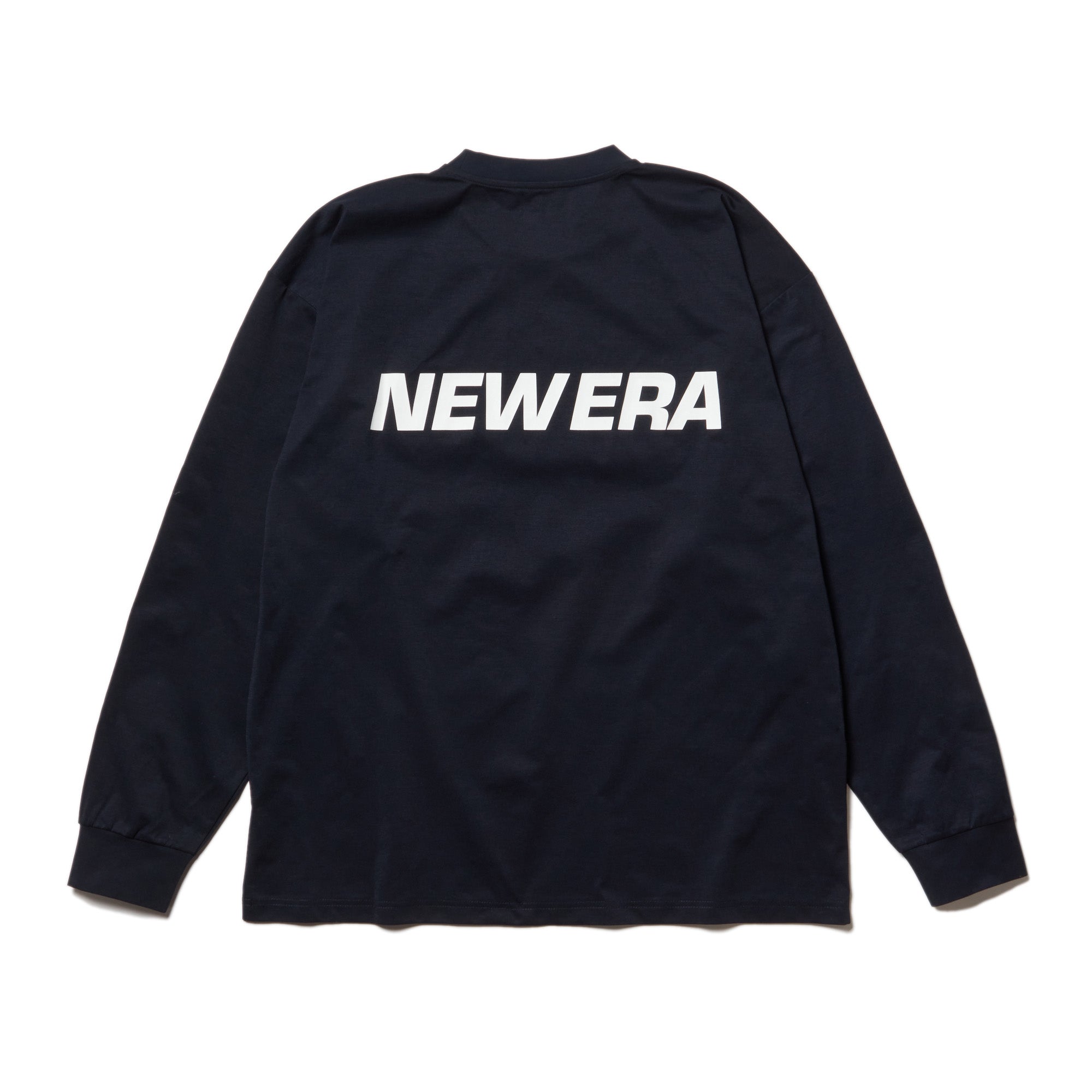 長袖 ユーティリティー オーバーサイズド Tシャツ Wordmark ネイビー