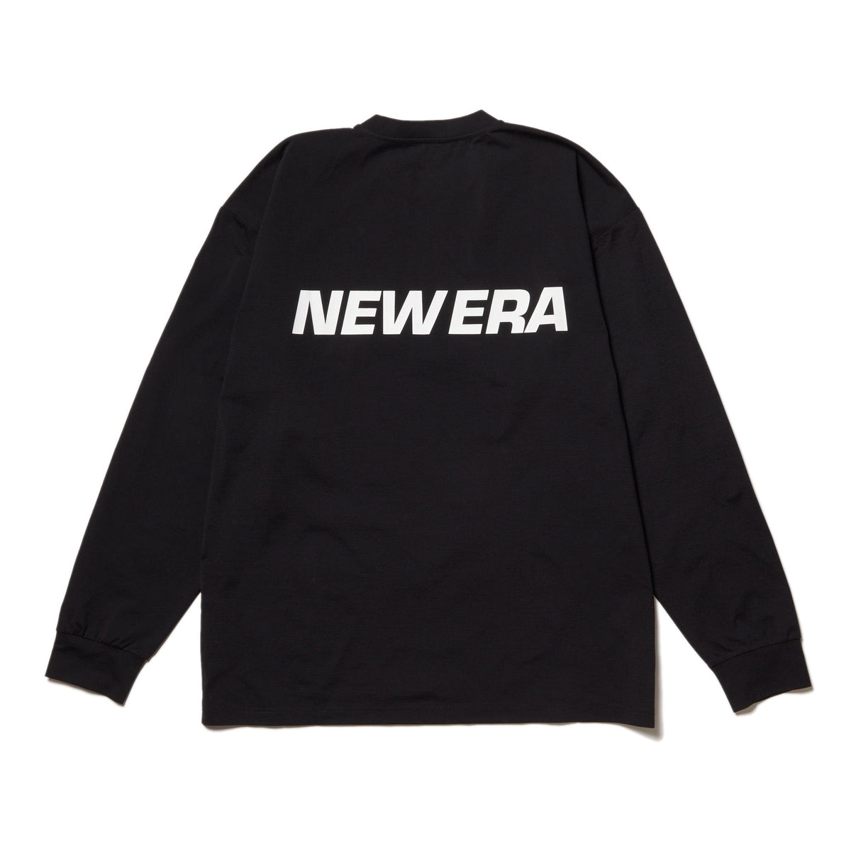 True Club ブラック 長袖カットソー トリプルクロス アームロゴ Tシャツ 長袖 コットン ブラック