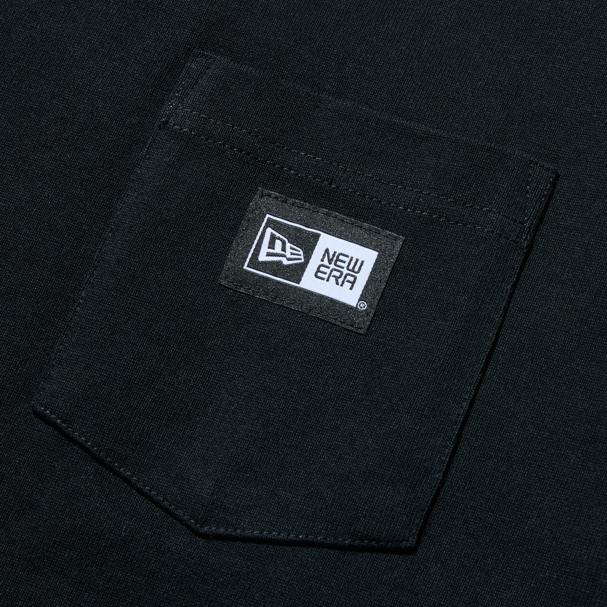 長袖 オーバーサイズド コットン Tシャツ ヘビーウェイト Woven Patch 