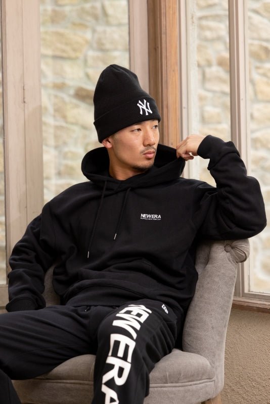 裏毛 スウェット プルオーバーフーディー The Origin ブラック