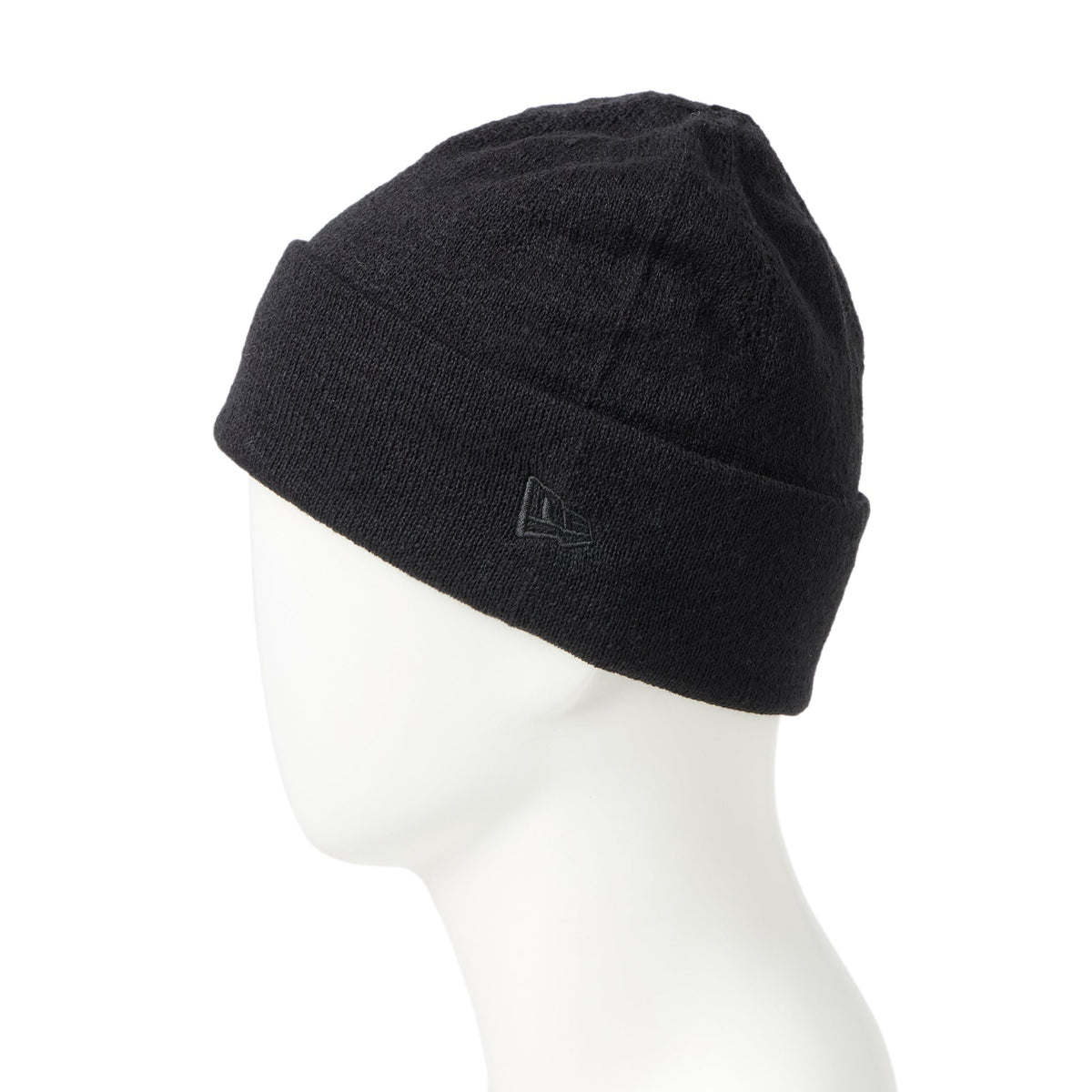 えりページ ソフトカフニット Whole Garment Knit ベーシック ブラック