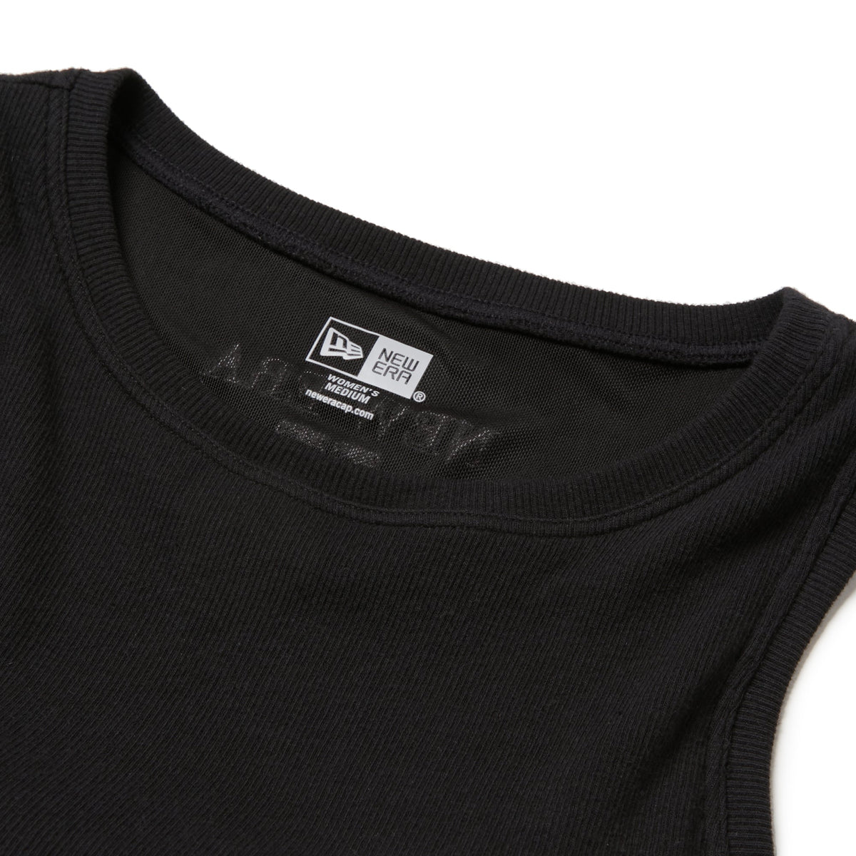 Women's タンクトップ アメリカンスリーブ ブラック | ニューエラ