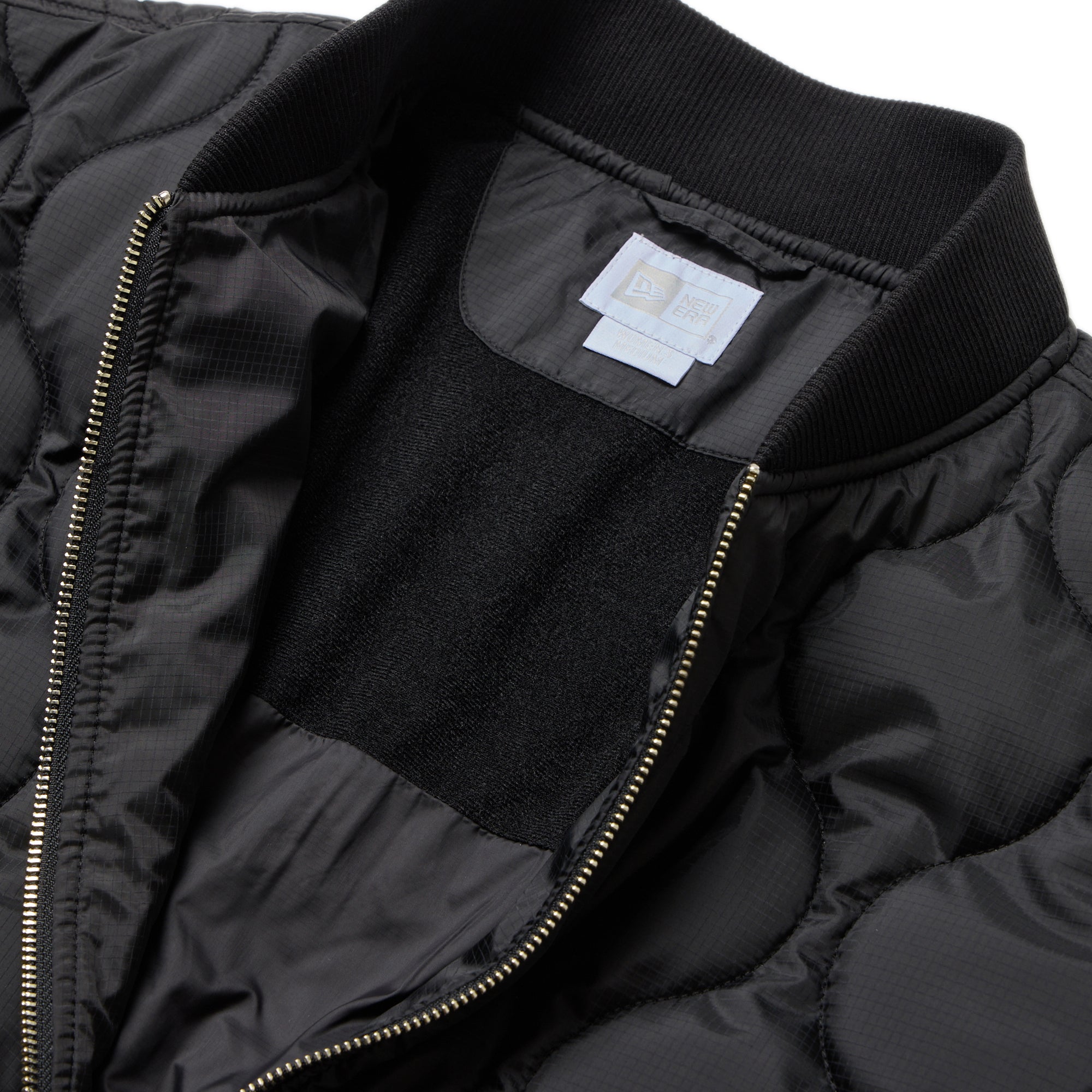 Women's インサレーティッド キルティング ジャケット ブラック