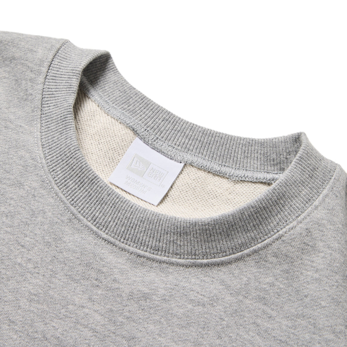 BIBIY. グレー クルーネック スウェット Women's スウェット ベーシック クルーネック グレー