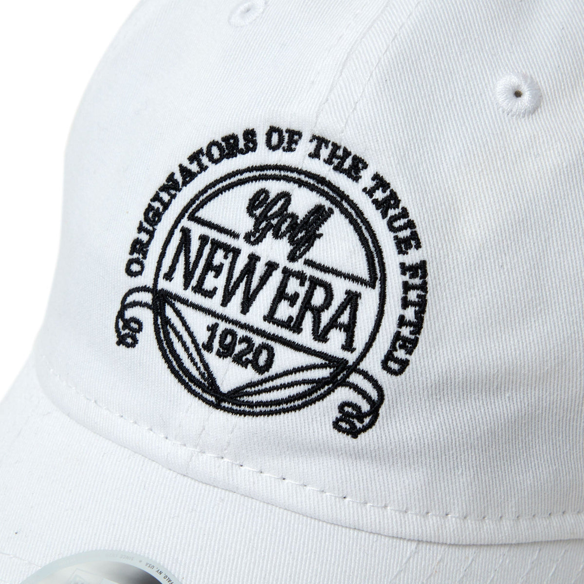 【New Era】 ★ GOLF WOMEN ★ NEW YORK LONG VISOR ★ New Era Golf Black Logo Golfer Hat – New Era Cap