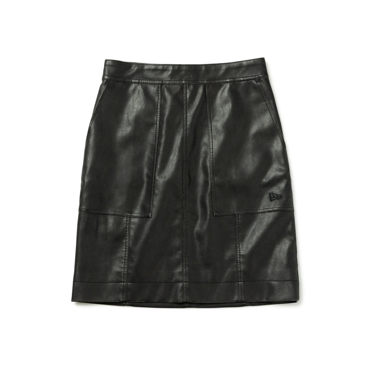 Women's シンセティックレザー ミニスカート BLACK LABEL FW25