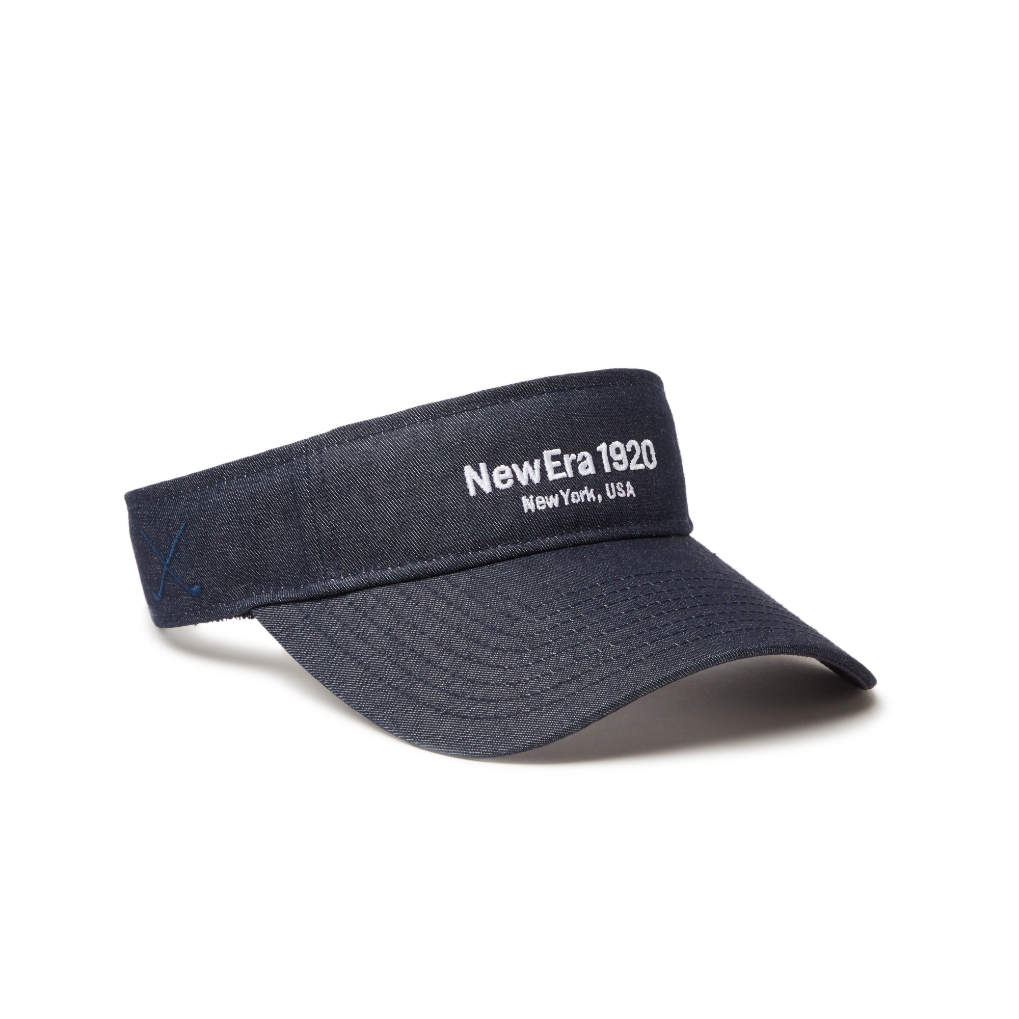 Women's サンバイザー ロングバイザー Sustainable Fabric デニム