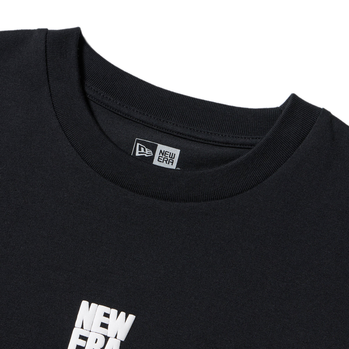 Women's 長袖 ベーシック Tシャツ ブラック | ニューエラ