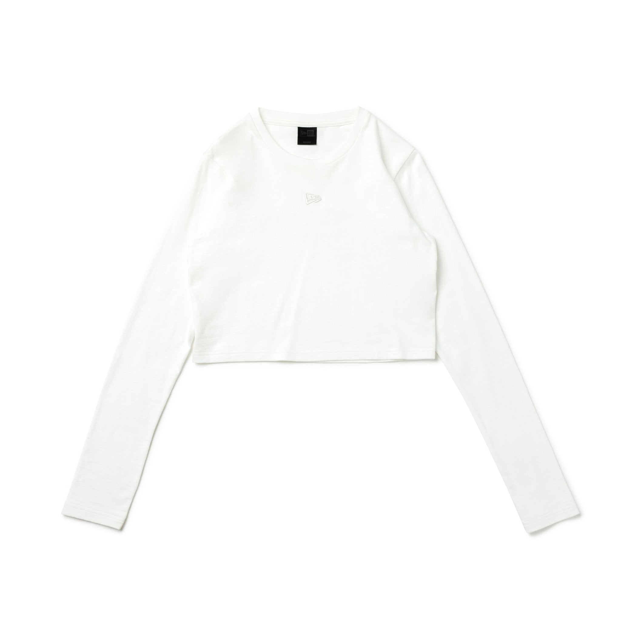 Women's 長袖 オープンバック Tシャツ BLACK LABEL FW25 オフホワイト