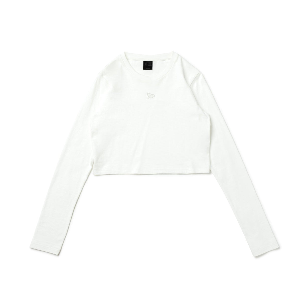 Women's 長袖 オープンバック Tシャツ BLACK LABEL FW25 オフホワイト