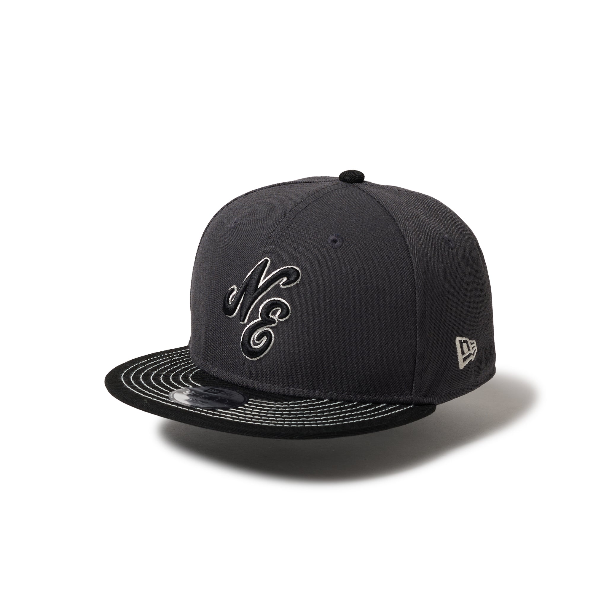 キッズ Youth 9FIFTY 2-Tone クラシックロゴ グラファイト ブラック
