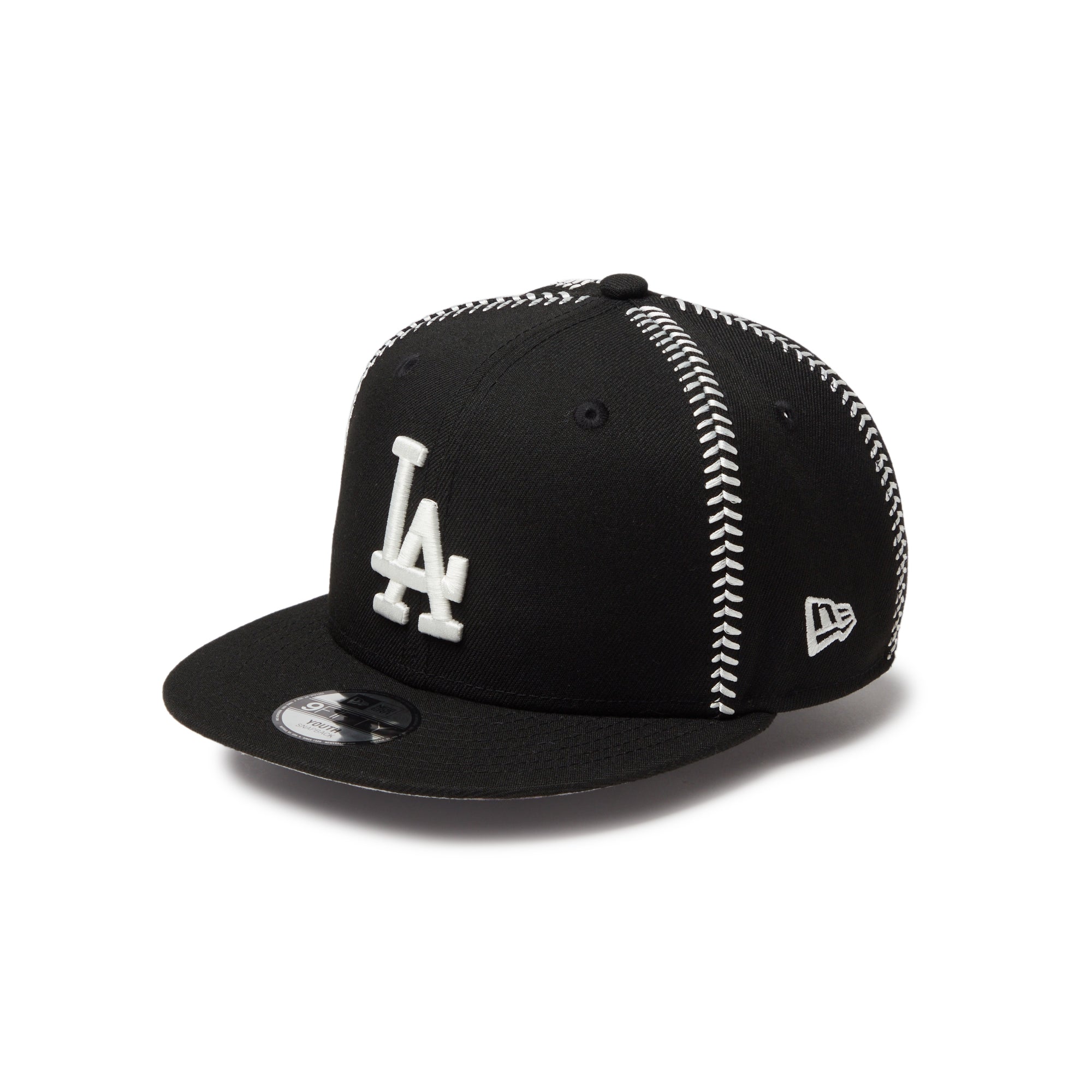【希少】NEW ERA 59fifty ロサンゼルス・ドジャース 7 7/8 キッズ Youth 9FIFTY MLB Ball Stitch ロサンゼルス・ドジャース